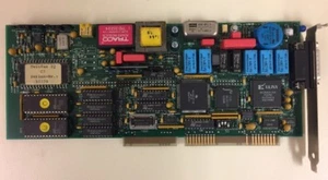 Frühe PC FAX-Modem-Karte TWINFAX IQ C7 1991 für IBM kompatible PC ISA 16-bit - Bild 1 von 6