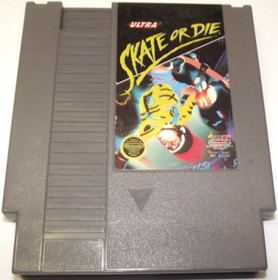 Skate or Die! NES - AUTHENTIC, TESTED, WORKS GREAT! Skateboarding Konami