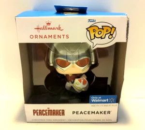 The PEACEMAKER Hallmark Ornaments FUNKO POP Walmart Exclusive - Picture 1 of 6