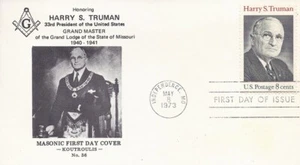 1499 8c HARRY S. TRUMAN - Koutroulis - Massonico - Foto 1 di 1