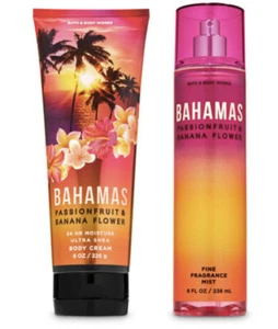 BAHAMAS PASSIONFRUIT & BANANA FLOWER MIST AND LOTION SET - Picture 1 of 3