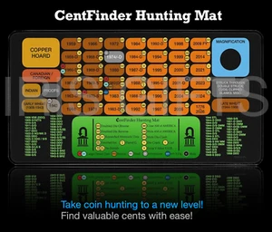 🪙Tappetino da caccia CentFinder / grande (31,5"x15,5") / nero vivo / antiscivolo🔥 - Foto 1 di 2