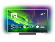 Philips - Smart TV 126 cm (50") ultra-plat 4K UHD LED - Ambilight - 50PUS7504