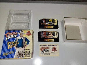 1999 Sterling Marlin 1/64 John Wayne Pick It Up Pilgrim Coors Light 2 car SET - Picture 1 of 4