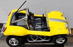 Vintage Yellow VW Beach Dune Buggy hot rod no.SS 5308 Pull Back