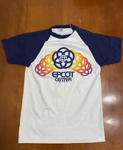 Vintage Disney Epcot Center 1980s T-Shirt Parks Souvenir Single Stitch M/S - Picture 1 of 7