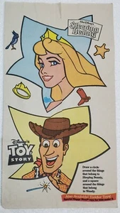 McDonald's Happy Meal Bag Only 1997 Disney Toy Story Sleeping Beauty 1 Count - Picture 1 of 4