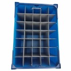 Glassware Storage Boxes Container Crates - Glassjacks - Light Blue 