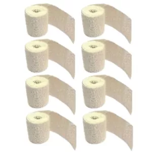 8 ROLLOS x 8cm x 3 Metros YESO MODROC DE PARIS SCUPLT MODELADO ARTESANAL VENDAJE - Imagen 1 de 2