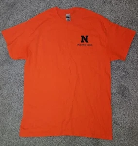 University of Nebraska The Durham School Chicago 2022 Orange Short Sleeve Shirt - Picture 1 of 7