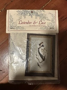 'Angel Of Hope’ Victorian Cross Stitch Pattern - Lavender And Lace - SEALED 1991 - Picture 1 of 2