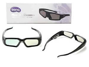 Occhiali 3D universali neri di alta qualità polarizzati casa film TV film cinema DVD - Foto 1 di 10