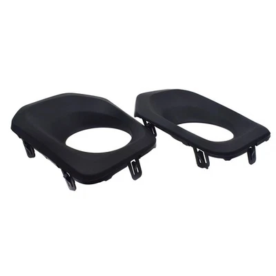 HIgh Quality Material Pair Bumper Fog Light Cover Bezel Both Side For Toyota - Image 1 of 4