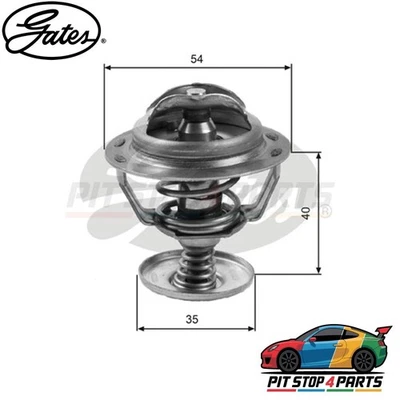 Termostato de refrigerante duradero Gates TH06082G1 para camioneta Ford Ka 2002-2005 1089796 Foto 1 de 4