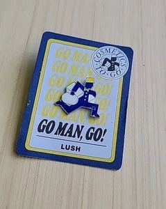 LUSH KITCHEN EXCLUSIVE GO MAN GO RUNNING MAN ENAMEL PIN LIMITED - Picture 1 of 2