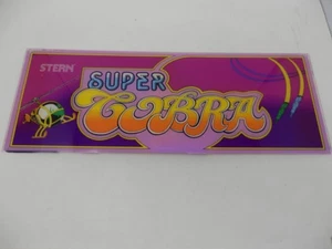 Original Stern Super Cobra Festzelt Arcade Schild RAR - Bild 1 von 5
