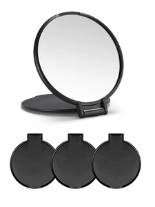 Compact Mirror Bulk Round Makeup Mirror for Purse, Set of 3, 2.6" L x 2.37" W... - Picture 1 of 7
