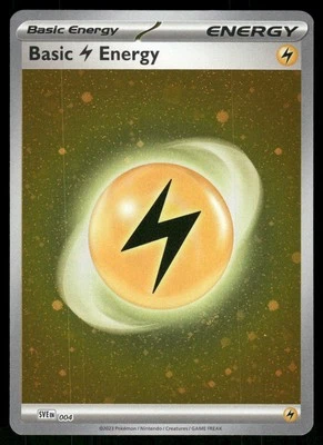 #004 Basic Lightning Energy (Cosmos Holo) SV01: Scarlet & Violet Base Set - Image 1 of 2