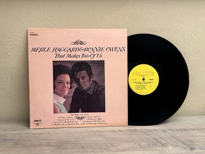 MERLE HAGGARD & BONNIE OWENS THAT MAKES TWO OF US HILLTOP COUNTRY VINYL EX+ - Image 1 of 3