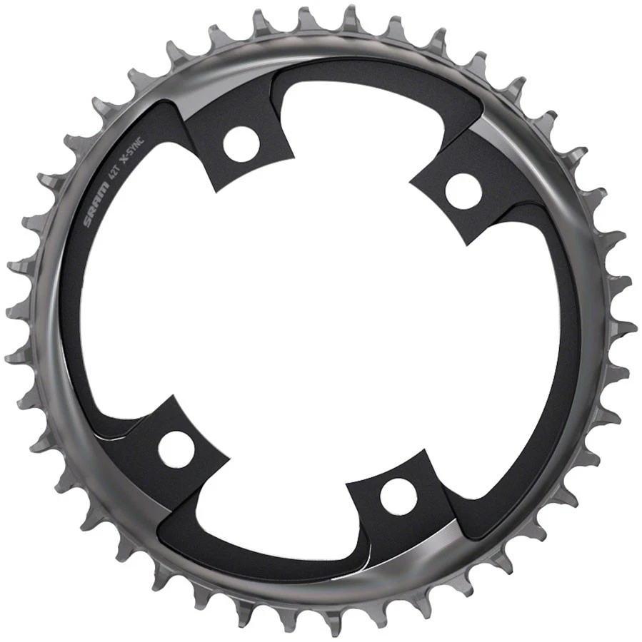 X-Sync Road Chainring - SRAM 46 Tooth 107mm BCD x 4-Bolt 1x12-Speed X-Sync - Image 1 of 1