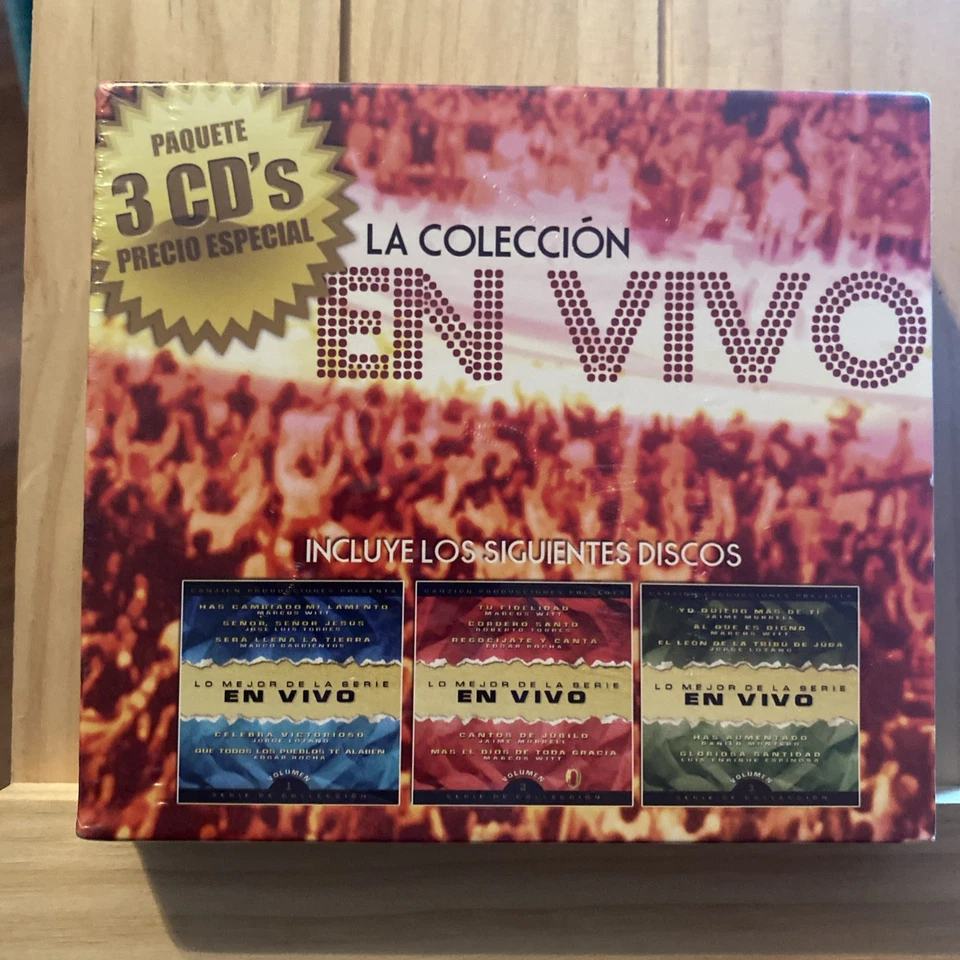 La Colección En Vivo Marcos Witt, Jaime Murrell, Danilo Montero Musica Cristiana - Image 1 of 4
