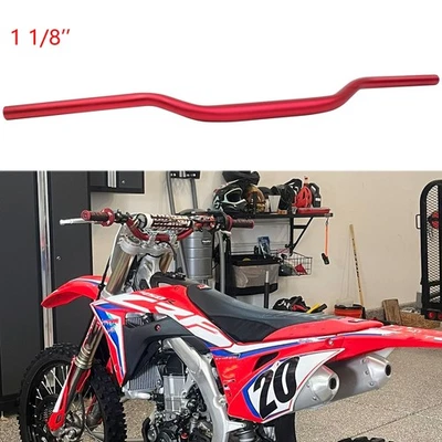 Manillar de moto de cross de 1 1/8" 28 mm barra de grasa para Honda CRF450RX CRF250RX CRF70 CRF50 Foto 1 de 4