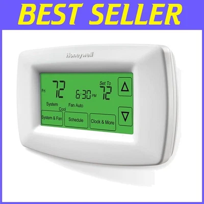 Large Touchscreen Thermostat, Weekly Schedule - Image 1 of 3