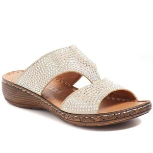 Pavers Leather Mule Sandals - Imagen 1 de 5