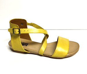 Miz Mooz Womens Aster Sandal Yellow Size 8.5 M