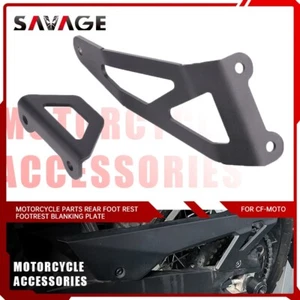 Reposapiés trasero reposapiés placa blanking soporte colgante para CFMOTO 450MT 2024 2025 - Imagen 1 de 13