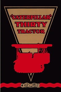 Caterpillar Thirty Tractor Book 1927 - Bild 1 von 4