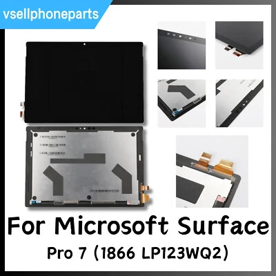 OEM For Microsoft Surface Pro 7 1866 LP123WQ2 Display Screen Full Front Assembly - Image 1 of 4