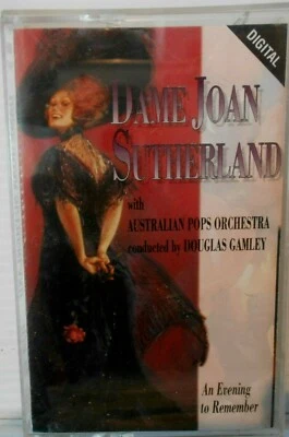 DAME JOAN SUTHERLAND An Evening To Remember DIGITAL CASSETTE Australian Pops Orc - Image 1 of 3