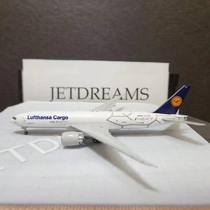 1/400 LUFTHANSA CARGO BOEING 777-200F BWM VISION NEXT COLORS D-ALFE JC WINGS - Picture 1 of 7