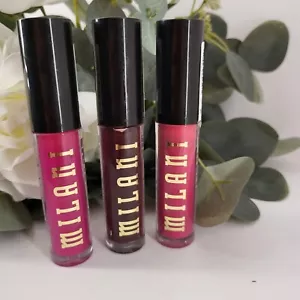 Milani Ludicrous Lip Gloss Trio Kiss From A Rose 160 Fishnet Tights 220 Hella 15 - Picture 1 of 7