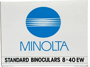 BRAND NEW IN BOX MINOLTA BINOCULARS STANDARD XL 8 x 40 WIDE ANGLE MADE IN JAPAN - Picture 1 of 6