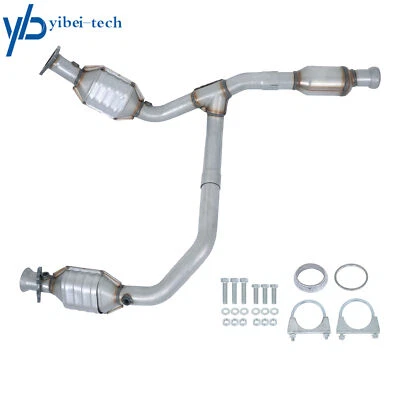 Convertidor catalítico de tubo en Y para Chevy Silverado/GMC Sierra 1500 2014-2018 6,2 L V8 Foto 1 de 4