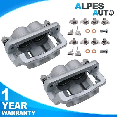 Pinza de freno delantera 2 piezas con soporte para Ford F-250 F-350 Super Duty 2005-12 Foto 1 de 4