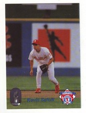 1995 Reading Phillies Eastern League Champions Kevin Sefcik