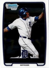 2012 Bowman Draft Picks & Prospects Chrome Rashad Brown #BDPP131 Detroit Tigers