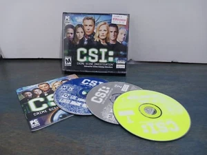 CSI Crime Scene Investigation 3-CD Set Ubi Soft PC XP - 2003 Spiel - Bild 1 von 6
