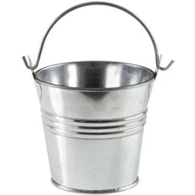 Zinkeimer Metalleimer Größe 5L 7L 10L 12L 16L Verzinkt Wassereimer verschiedene - Bild 1 von 4