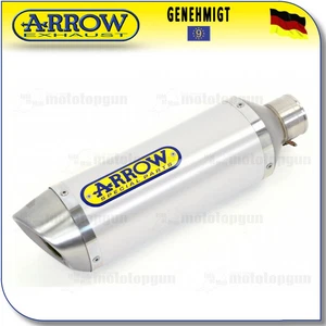 ARROW AUSPUFF NOKAT STREET THUNDER ALUMINIUM YAMAHA MT 09 2013 13 2014 14 - Bild 1 von 1