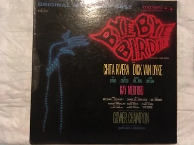 Bye Bye Birdie Original Broadway Cast Dick Van Dyke Columbia Records LP Vinyl - Image 1 of 3