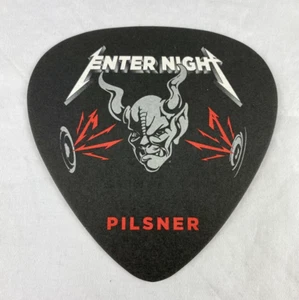Stone Pilsner Metalica Enter Night Guitar Pic Coaster/ Beer Mat - Picture 1 of 4