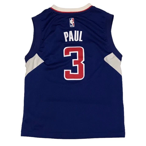 ADIDAS CHRIS PAUL #3 LOS ANGELES CLIPPERS NBA BASKETBALL JERSEY - YOUTH MEDIUM Cover
