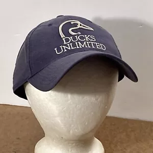Ducks Unlimited Embroidered Logo Strapback Hat w Q3 Technology OSFM New w Tags - Picture 1 of 13