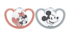 NUK Disney Mickey Mouse - Klassischer Babyschnuller - Kieferorthopädisch - Silik