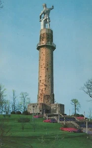 Birmingham Alabama Vulcan Atop of Red Mountain Postcard - Picture 1 of 2