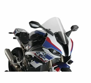 Puig Clear R-Racer Windscreen 2019-2024 BMW S1000RR & 2020-2024 M1000RR 3641W - Picture 1 of 1